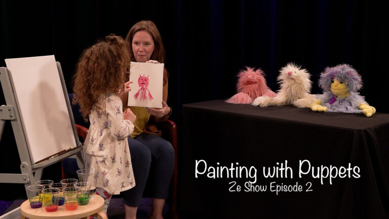 Ze Show, Painting with Puppets, Episode 2