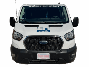 Emedia Van front view